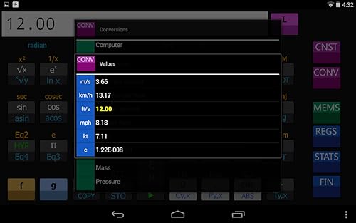 A Scientific and Financial RPN Calculator (HP-12C & HP-15C likewise)