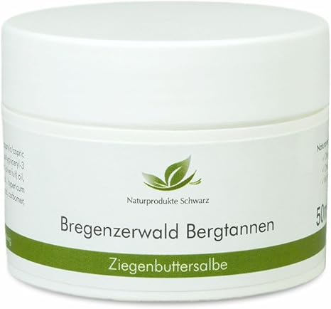 Naturprodukte Schwarz - Bregenzerwald Bergtannen - Ziegenbutter Salbe ...