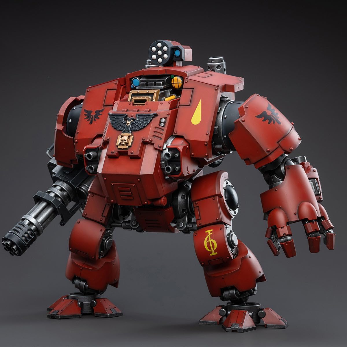 TOYVERSE JOYTOY 1/18 Actionfigur Warhammer 40.000, Blood Angels Redemptor Dreadnought Lorenzo Gabrata, Mobile Gelenke Charaktermodell, 15 Jahre und älter