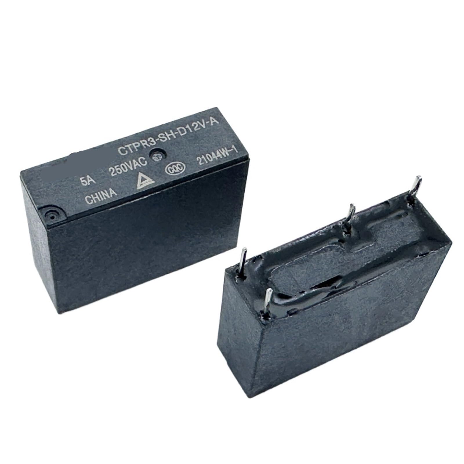 Relais 4 Broches CTPR3-SH-D12V-A commutateur électromécanique 46F1-12V-5A miniaturisé