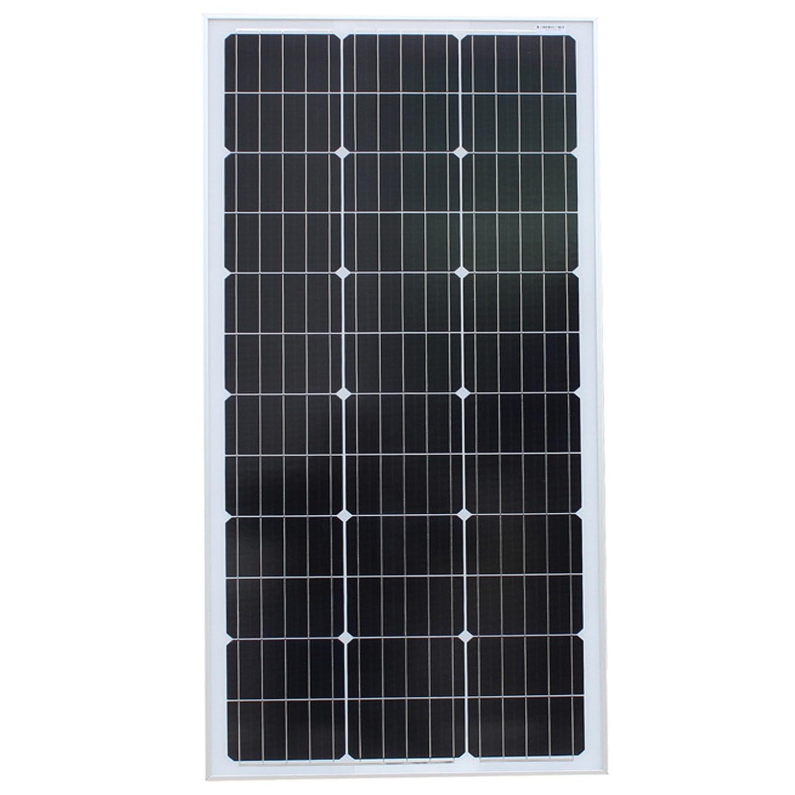 Pannello Solare Monocristallino da 100 W E 18 V, Stazione di Ricarica Portatile, Ideale per Camper, Abitazioni E Baite di Montagna 1010 * 460 * 30mm