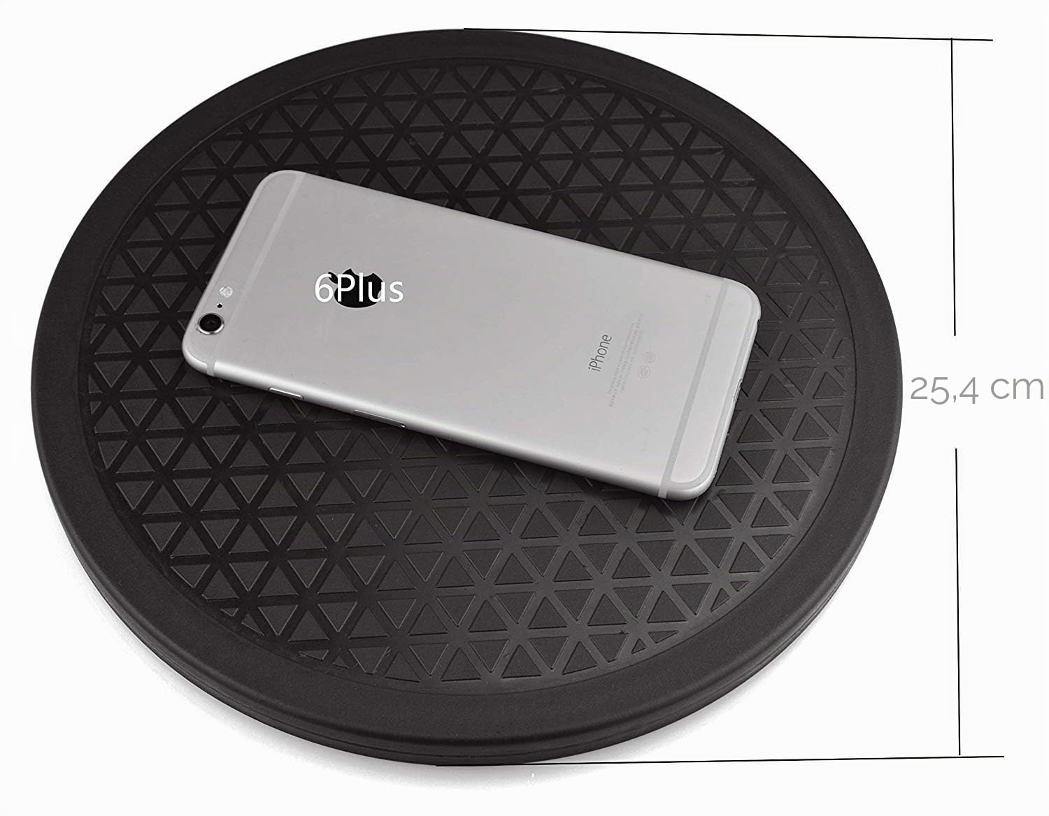 Solide plateau tournant à 360° avec roulement à billes en acier pour téléviseur (25,4 cm)