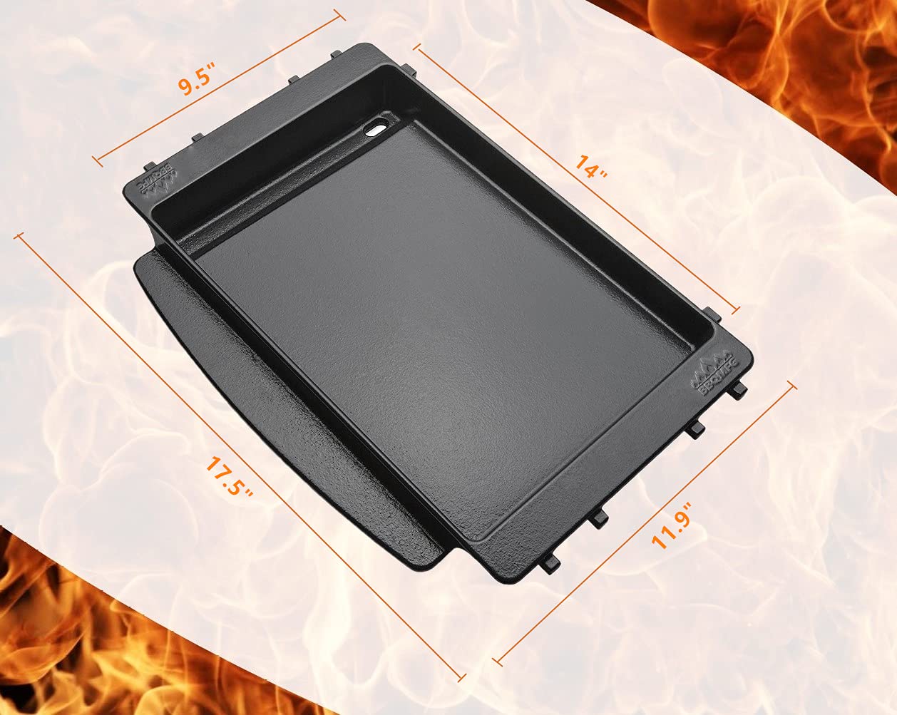 Cast Iron Grill Griddle Replacement for er Griddle Insert