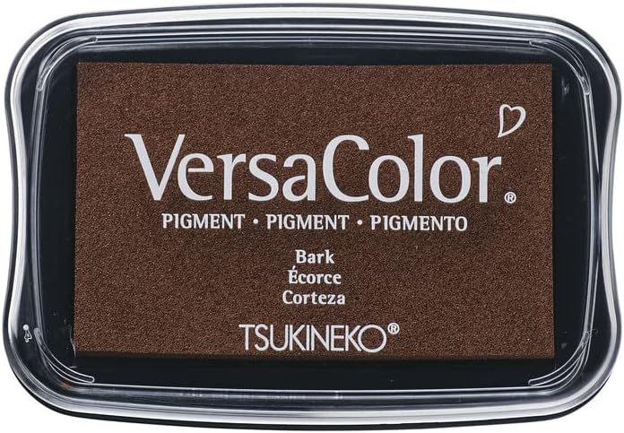 Rayher Versa Color Pigment Ink-pad, 9.6x6.3x1.8cm, White, Sponge, 9.6 x 6.3 x 1.8 cm