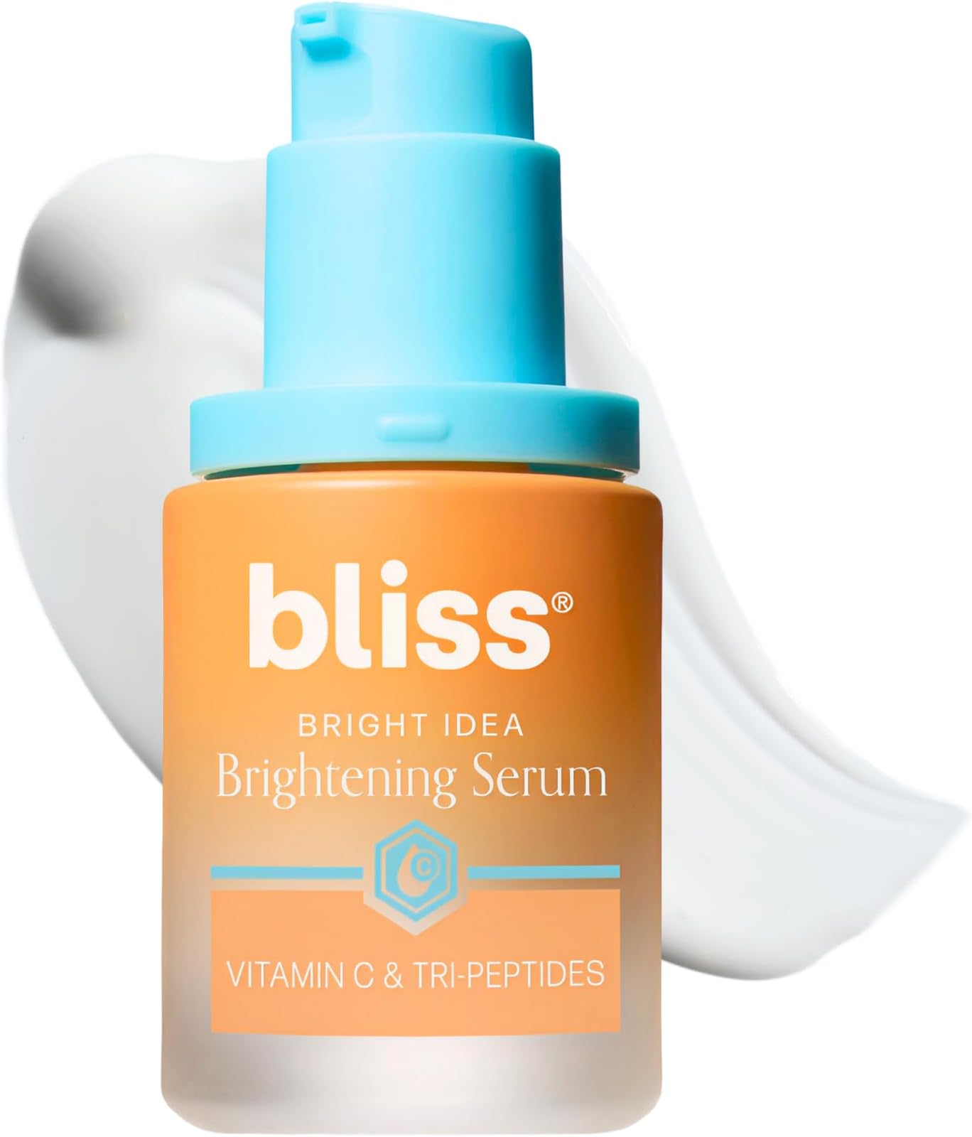 Vitamin C + Tri-Peptide Bright Idea Serum – 15% Brightening + Barrier Boost Complex for Radiant, Firm Skin – Anti-Aging Face Serum Boosts Collagen & Elasticity - 1 fl oz