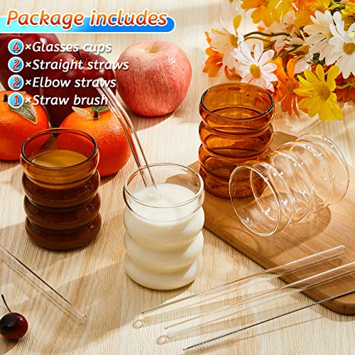 Snapklik.com : Tessco For You 4 Pcs Creative Glass Cups Vintage ...