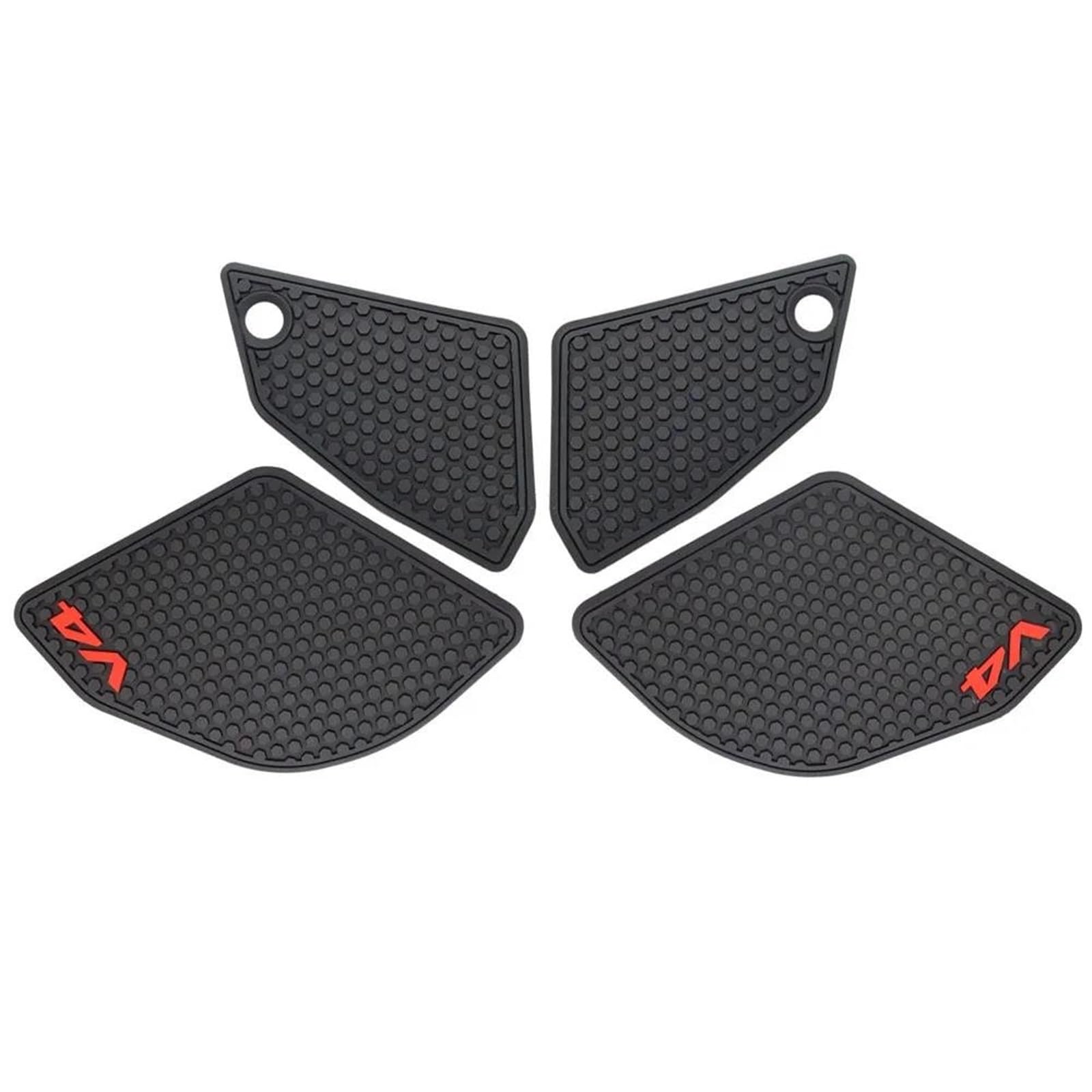 Fuel Tank Pads Motorcycle Side Fuel Tank Pad for Ducati for Panigale V4 V4S SP2 2022 2023 2024 SP 2 S Rubber Sticker Traction Pads Protector Decal Motorbike Stickers Decals