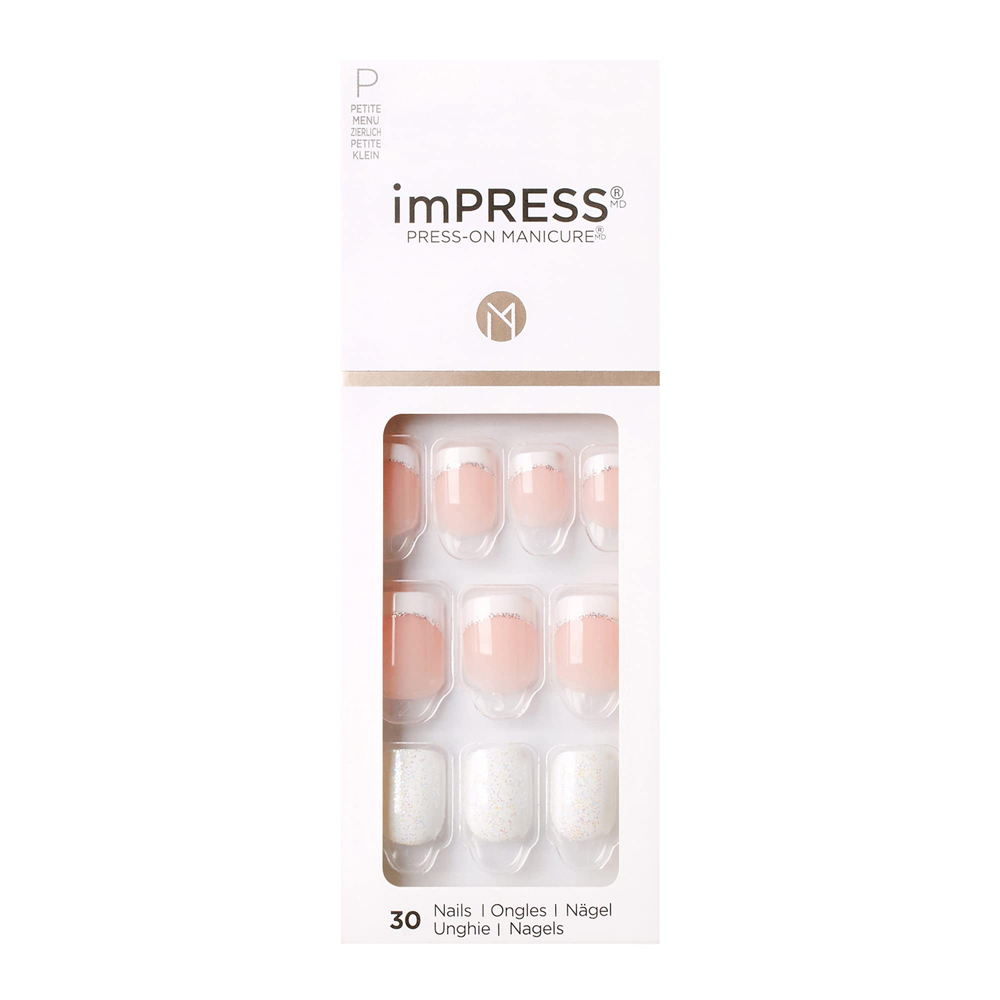 Kiss Impress Nails Petite Mini Me Kimp02C, Multi
