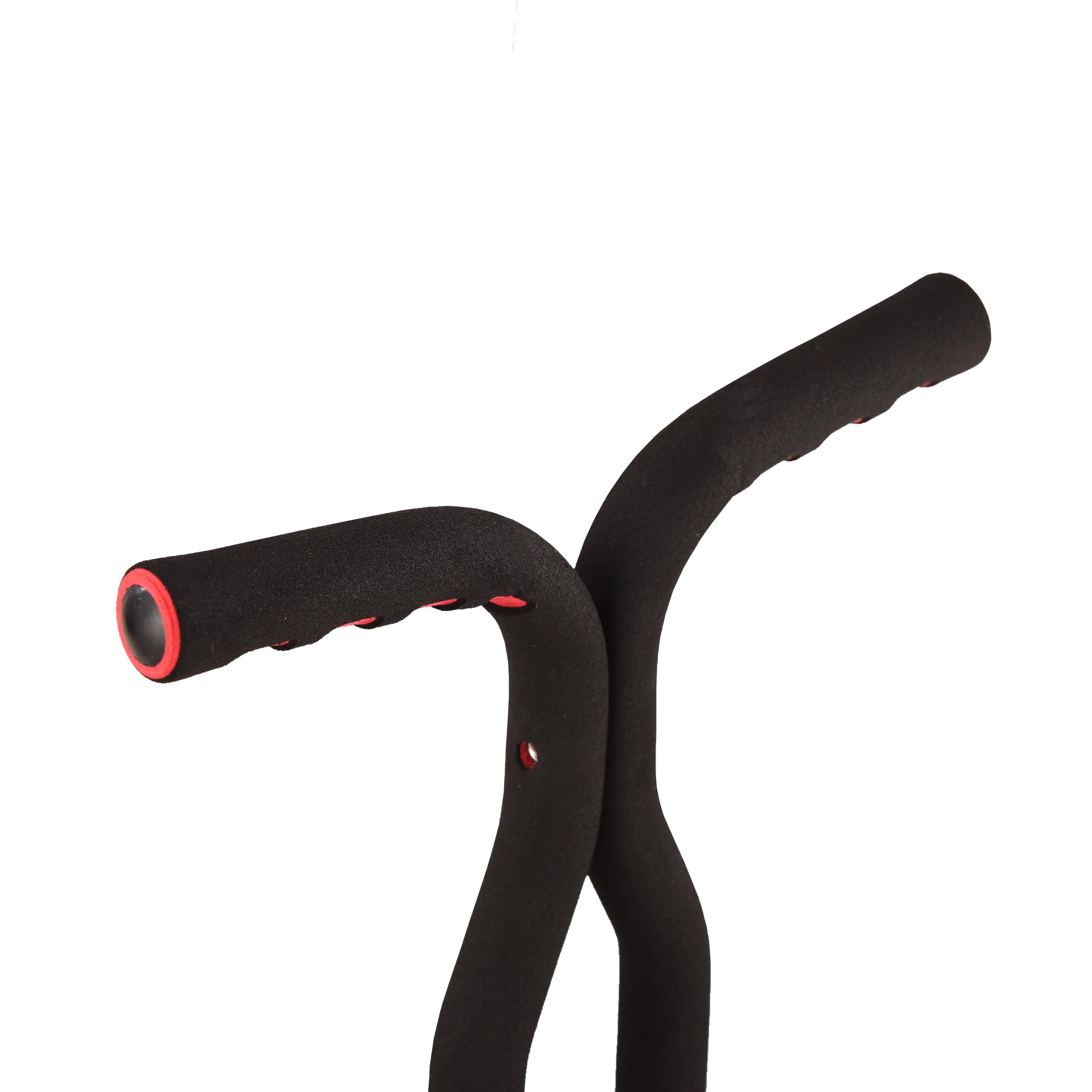Relaxdays Pogo Stick für Kinder Springstock bis 60 kg Edelstahl rot