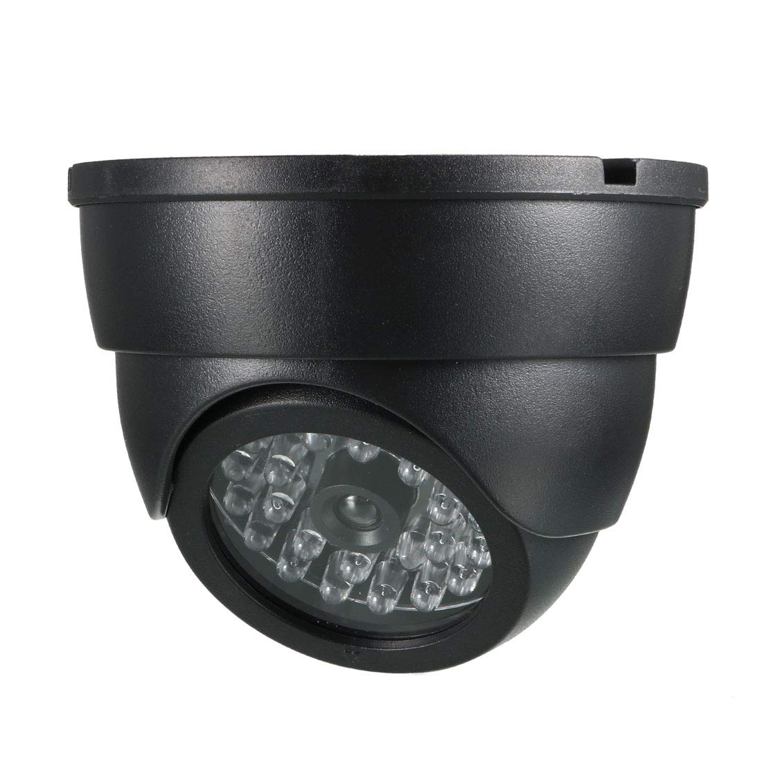 uxcell Fake Security Camera Dummy Dome CCTV with Blinking Red LED Warning Light for Home Outdoor Indoor Black-image-15