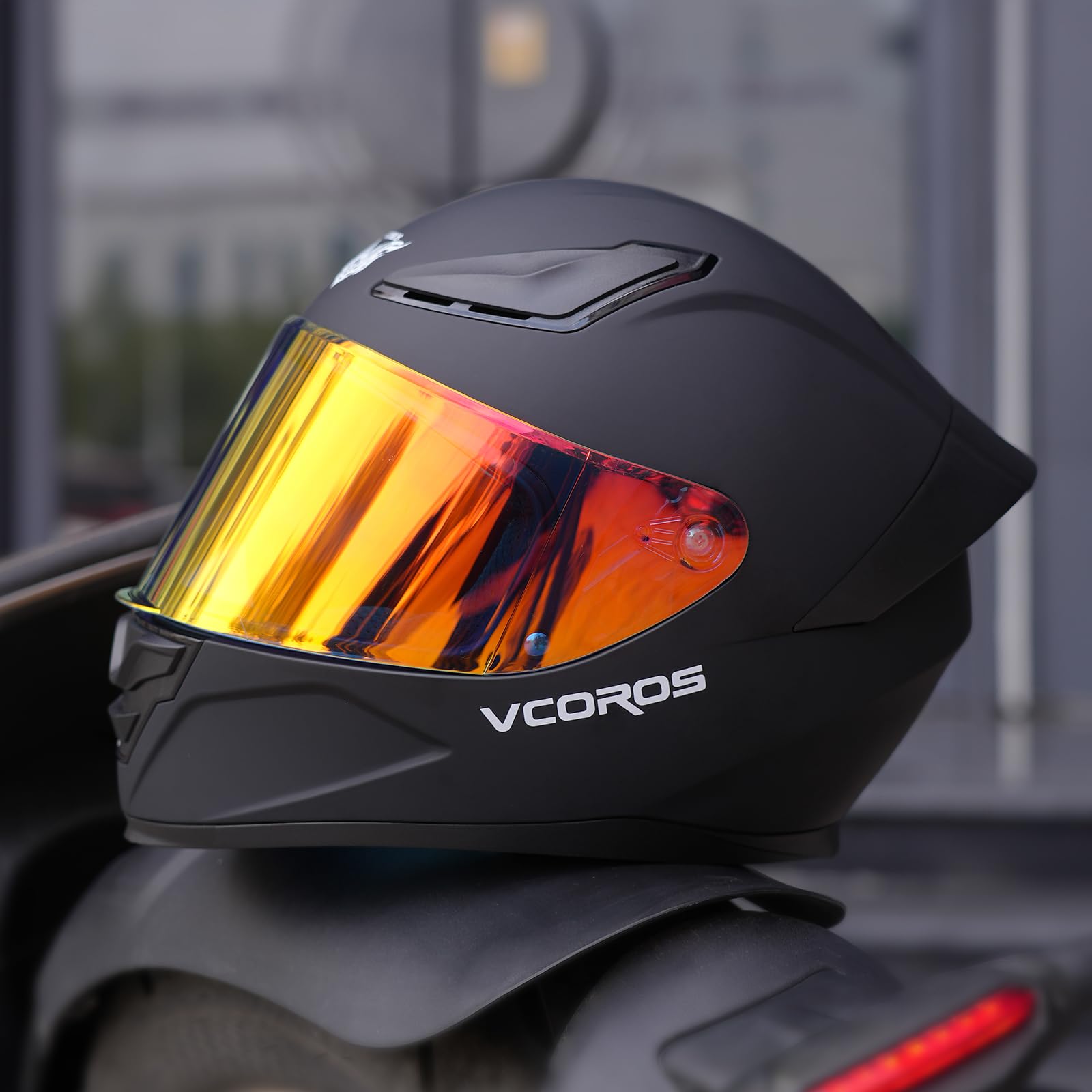 VCOROS Helmvisier für WS-609 ECE Motorradhelm Visier