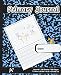 Primary Journal: Modern Blue Marble,Composition Book, draw and write journal, Unruled Top, .5 Inch Ruled Bottom Half, 100 Sheets, 7.5 in x 9.25 in, 19.05 x 23.495 cm,Soft Durable Cover