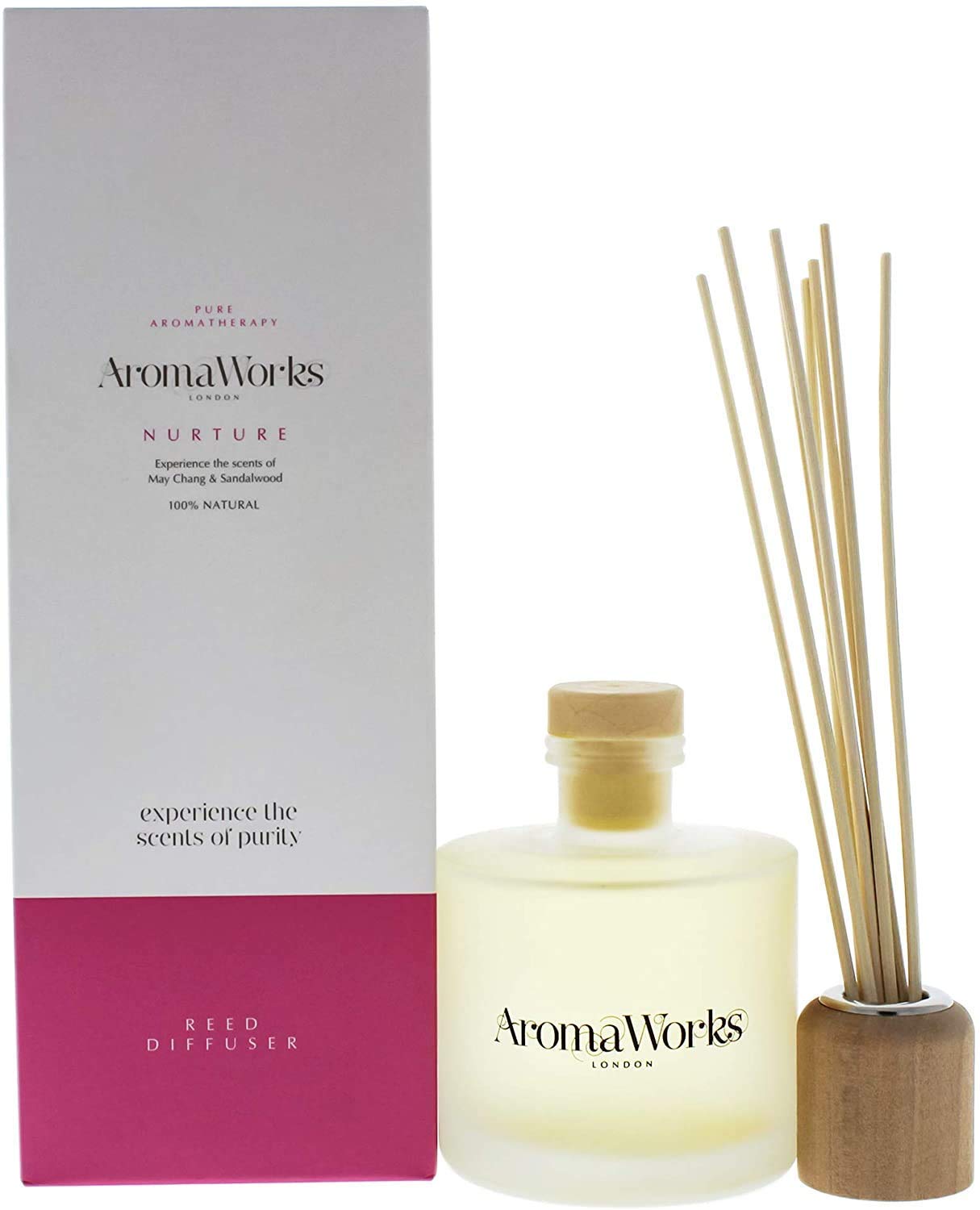 AromaWorks Nurture Reed Diffuser, 200 ml (Pack of 1)