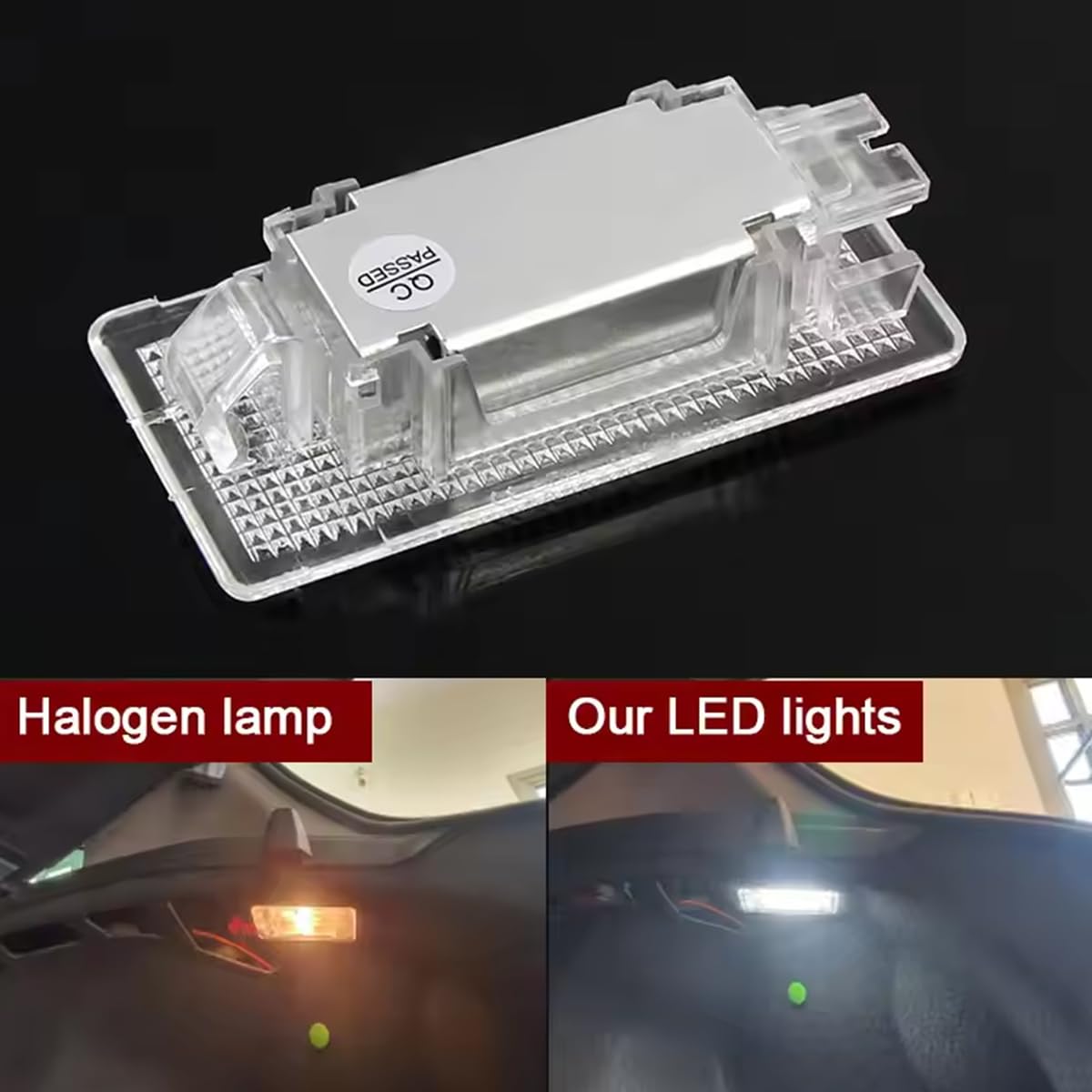 Éclairage LED Coffre Voiture 12V 24 LED Pour BMW E81 E82 E87 E88 F10 F11 E53 E84 E36 E46 E90
