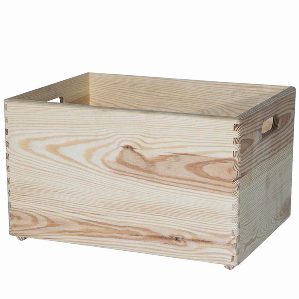 praktische Allzweckkiste aus Massivholz