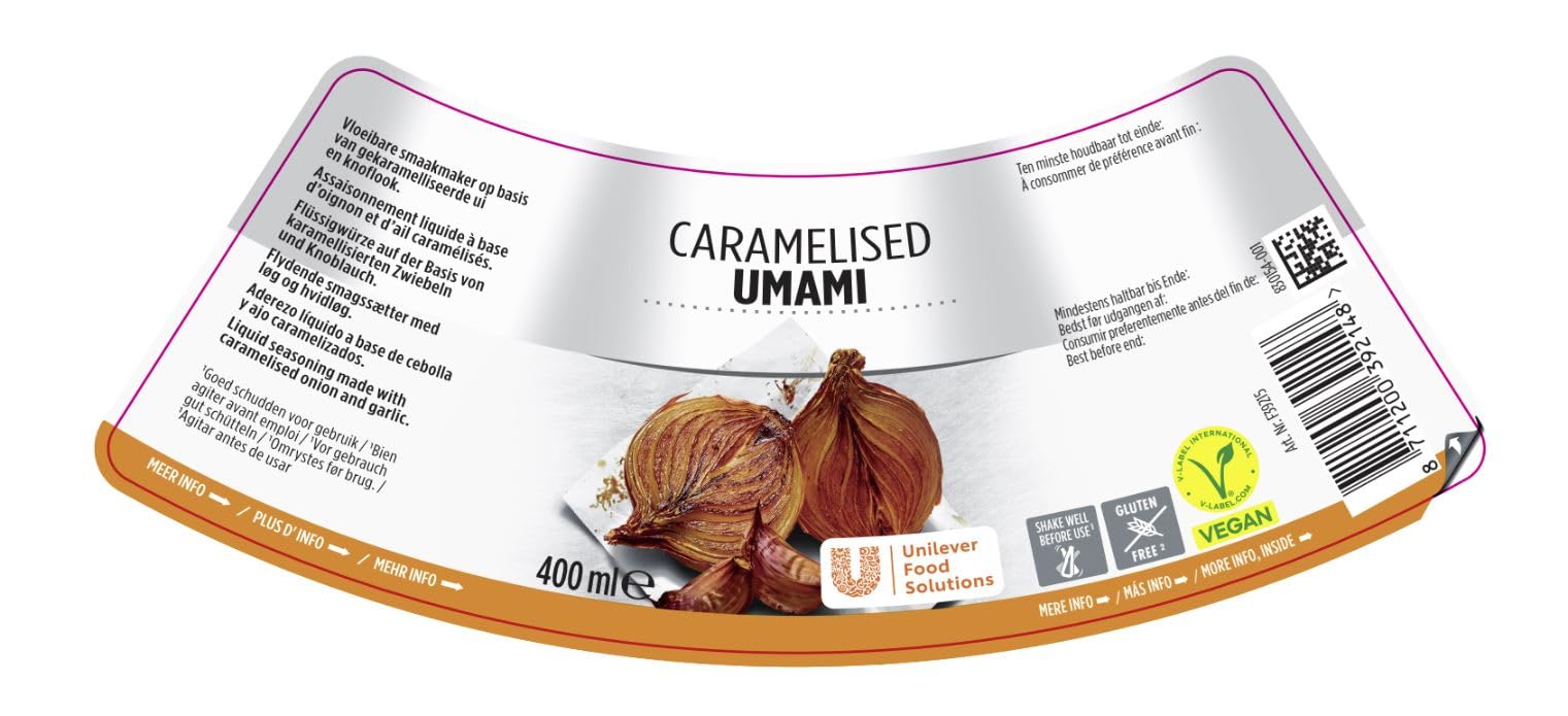 Knorr Professional Intense Flavours Umami - Umami líquido aromatizante caramelizado, 400 ml