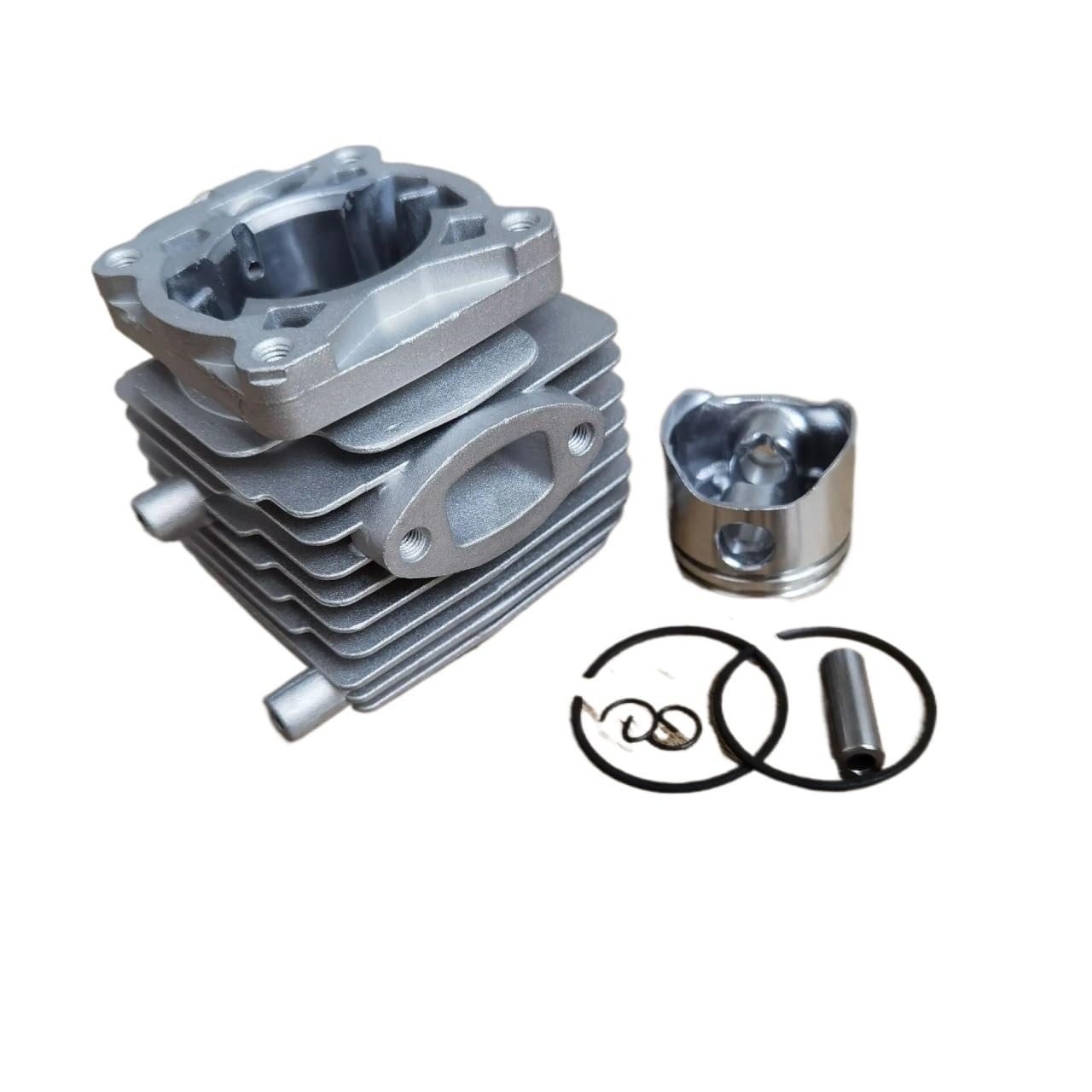 Kit cylindre piston chromé 34mm de rechange pour taille-haie thermique HS81 HS86
