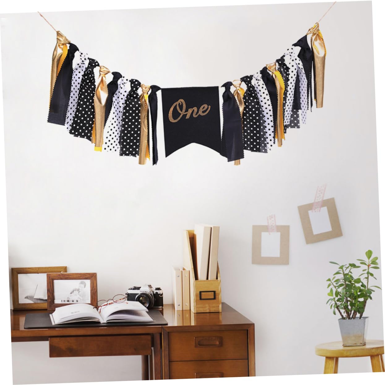 ifundom 3pezzi Striscione Compleanno Per Banner Decorativo Juta Da Metri Per Festa Di Compleanno Adatto Tutti Seggioloni Per Foto e Decorazioni Tema