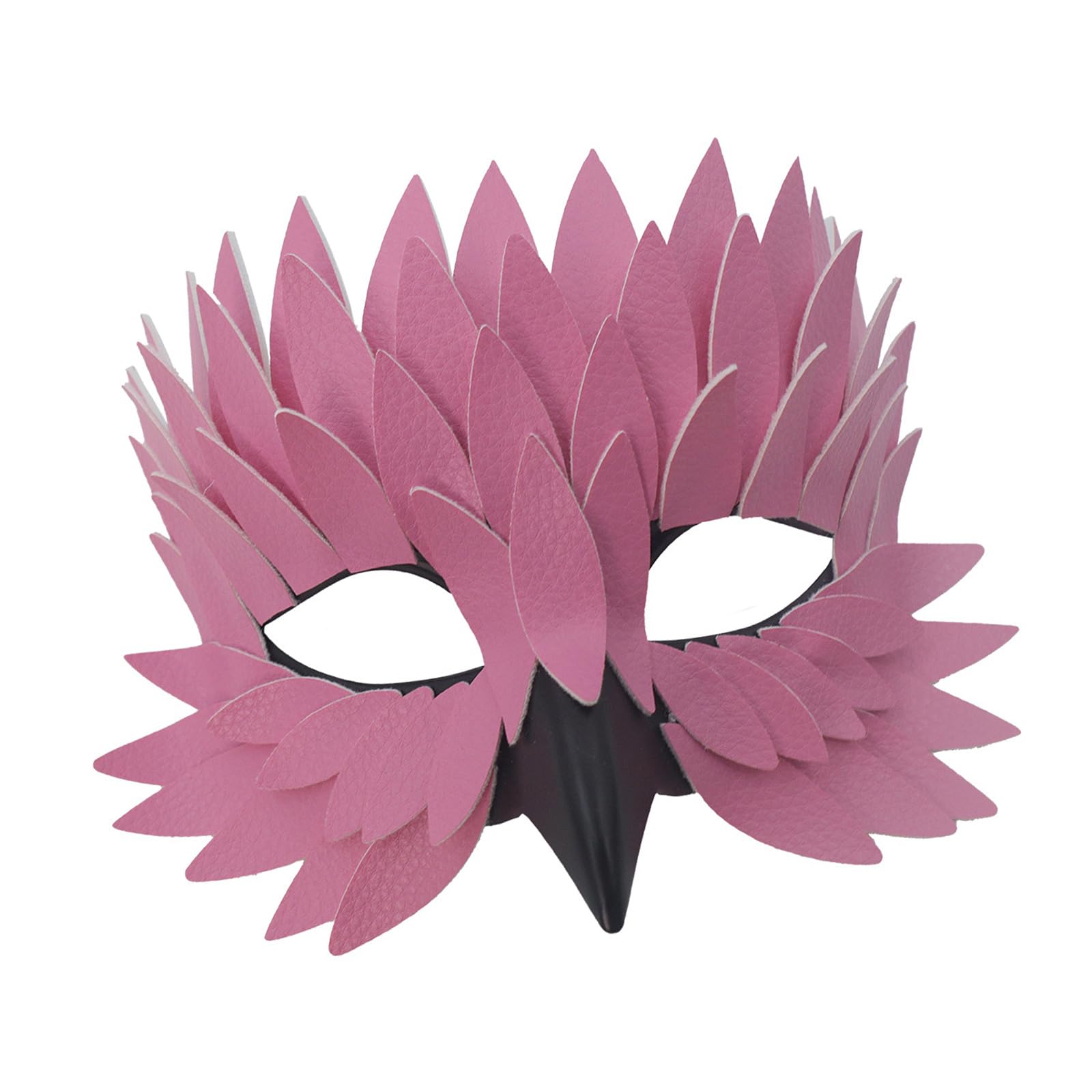 Baodss Unique Bird Beak Feathered Styles Half Cosplay Accessory For Costume Parties Masquerades Theme Event