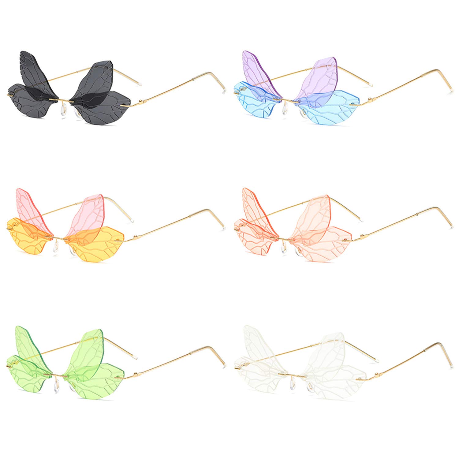 Women Retro Rectangle Sunglasses Vintage Small Square Sun Glasses Novelty Cat Eye Frame Glasses Eyewear