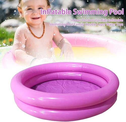 Miniatura 6 de Piscinas inflables para niños, piscinas inflables para niños, piscinas grandes para niños, bebés, piscina inflable al aire libre (azul)