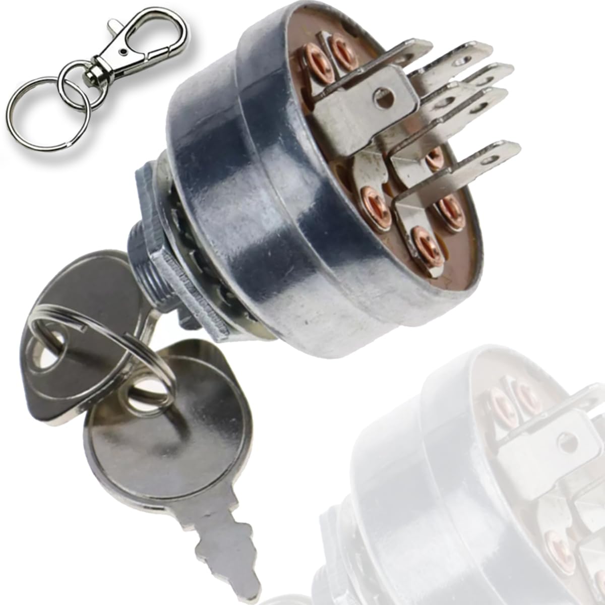 ZAMDOE 725-1717 Interruttore di accensione per trattorino Tosaerba per STD365402 925-1717 140301 92556 092556MA 092556 532140301 per Craftsman per Husqvarna per Murray per MTD trattorini Tosaerba