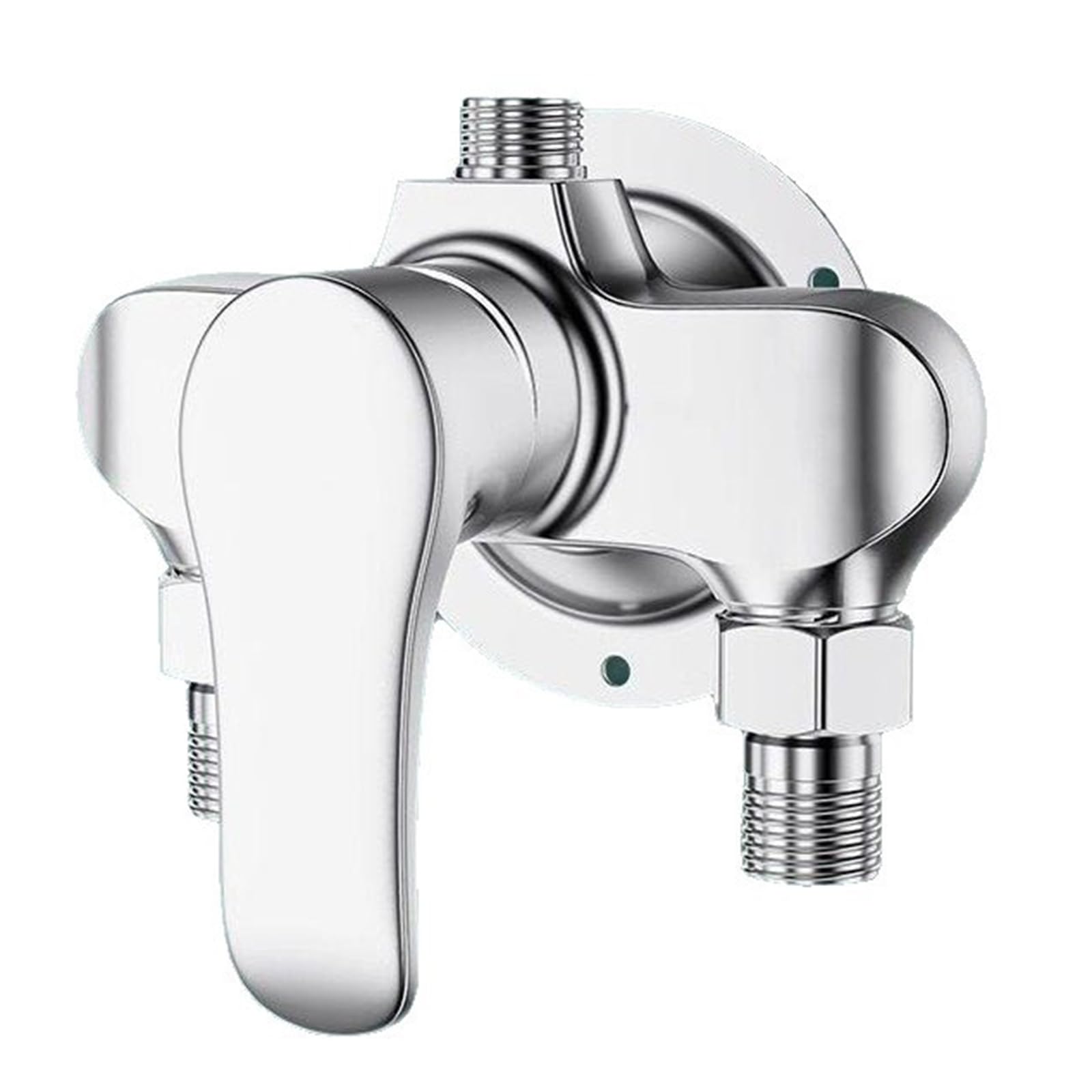 Msioytog Multicolor 1 / 2Inch Hot And Cold Water Mixing Shower Mixer Tap Bathroom Faucet Wall Mounted Bathtubs Shower Gate Mixers Tap Hot And Cold Mixing Gate Replacement
