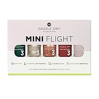 Vista 2 de Dazzle Dry Mini Flight - Afterparty - 5 mini esmaltes de uñas