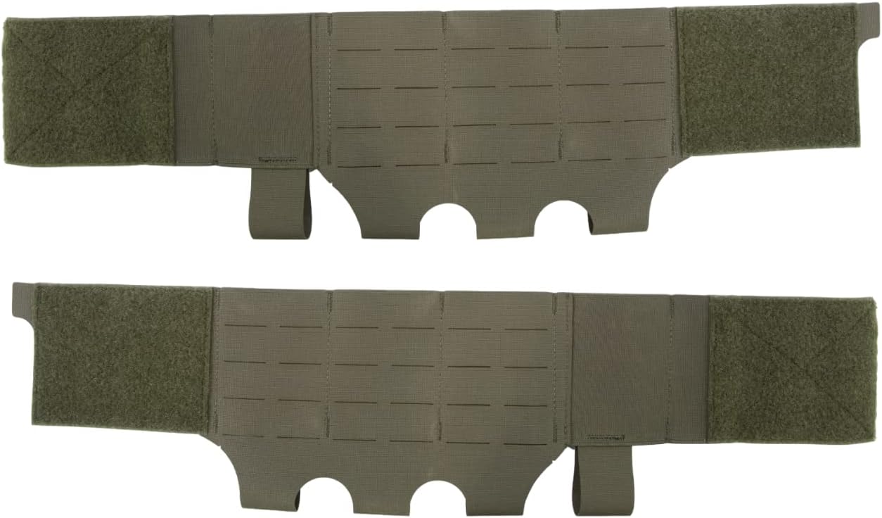 Raine Tactical Gear | Cummerbund - Hook and Loop Attachment - Laser Cut MOLLE - 5.56 Storage Cells (Size Large 39"-47")