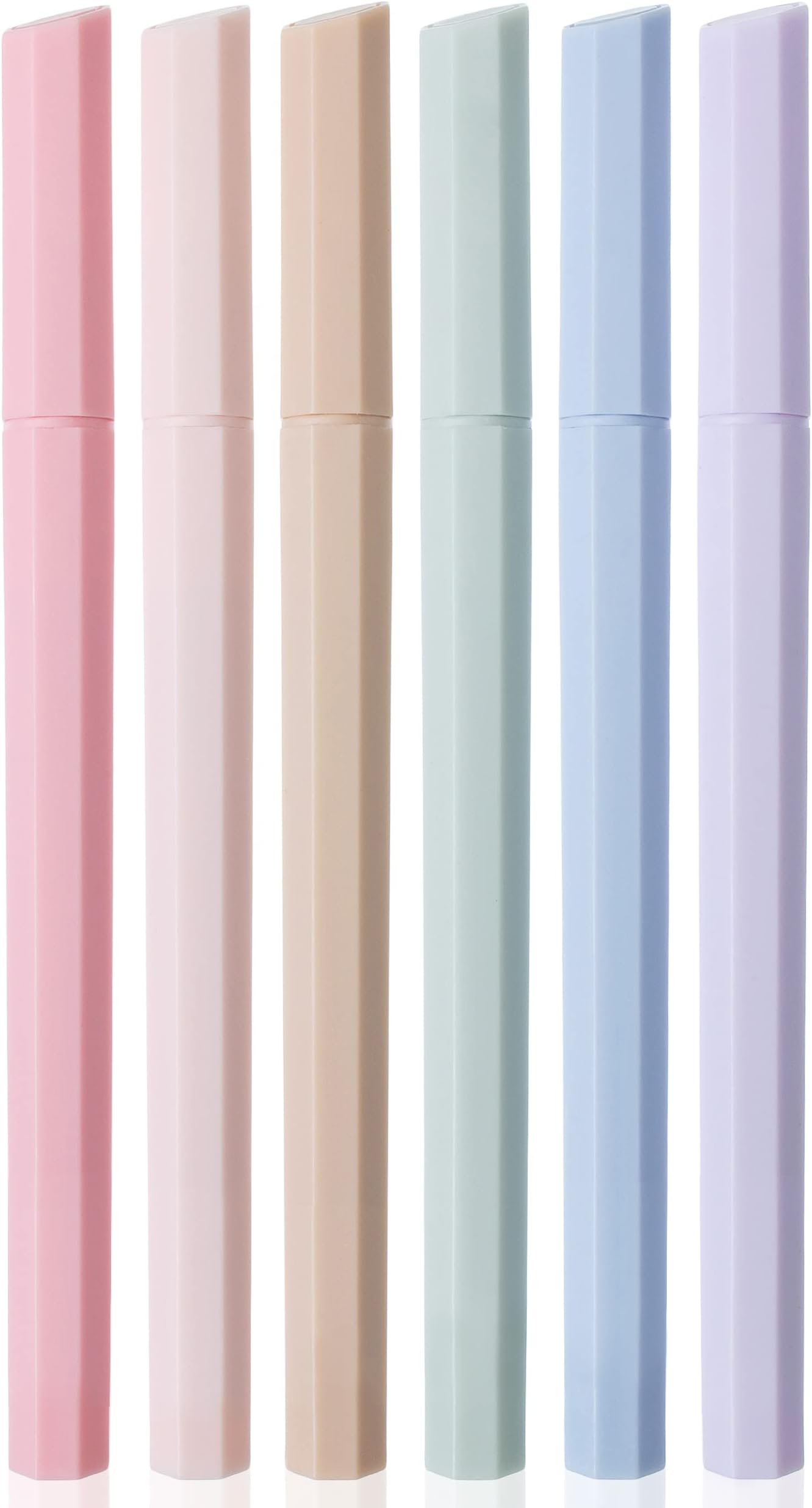 Mr. Pen- Aesthetic Highlighters, 6 Pack, Muted Pastel Color, Chisel Tip, Cute Highlighter, Assorted Colors, School Supplies