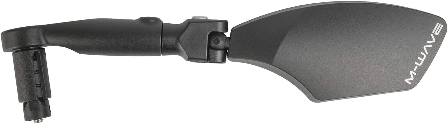 M-Wave Spy Space Barend Bicycle Mirror, top view showing adjustability