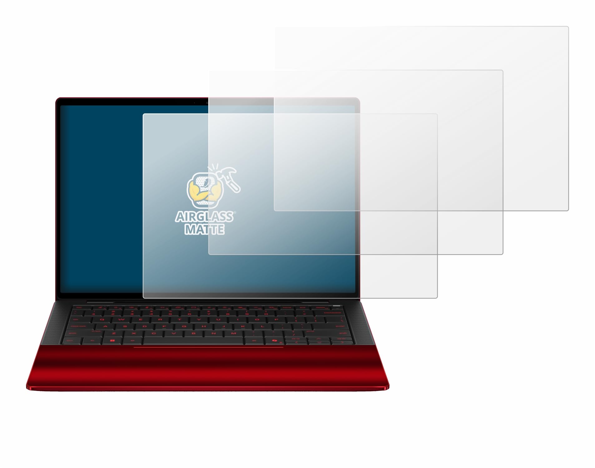 BROTECT Lámina Cristales para HP Scuderia Ferrari Notebook