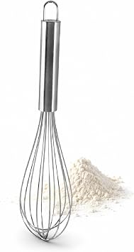 Fackelmann Stainless Steel Whisk, Silver, 28 x 6 x 6 cm