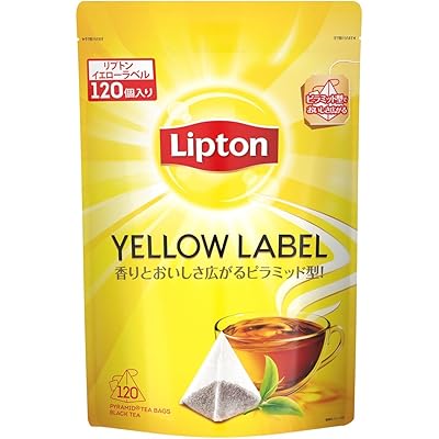 【Amazon.co.jp限定】リプトン紅茶 イエローラベル 120袋 ティーバッグ