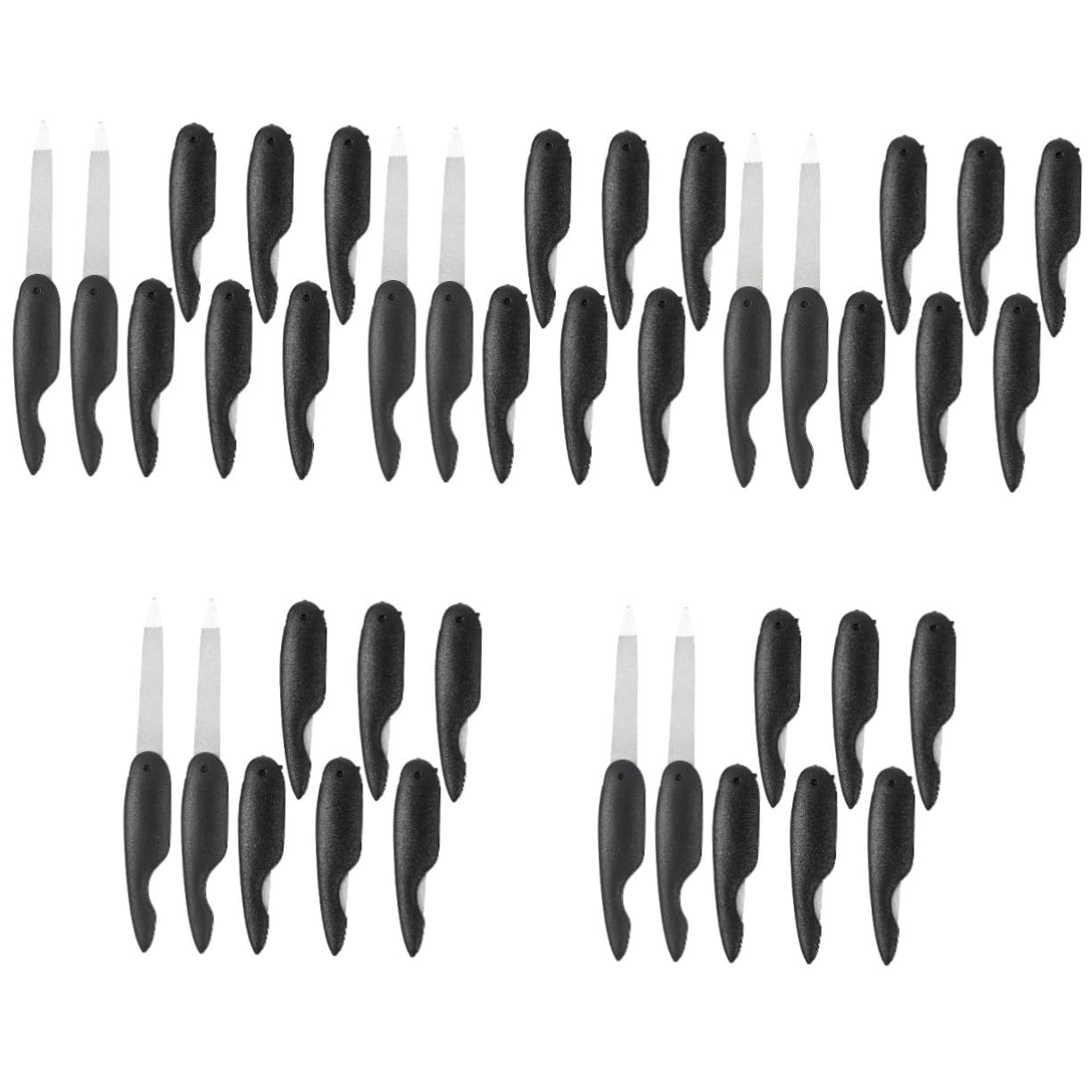 40pezzi Unghie Pieghevoli Manicure e Pedicure Portatile Piccole Per Unghie Spesse Design Compatto e Resistente Utensili Per Bellezza Da Viaggio
