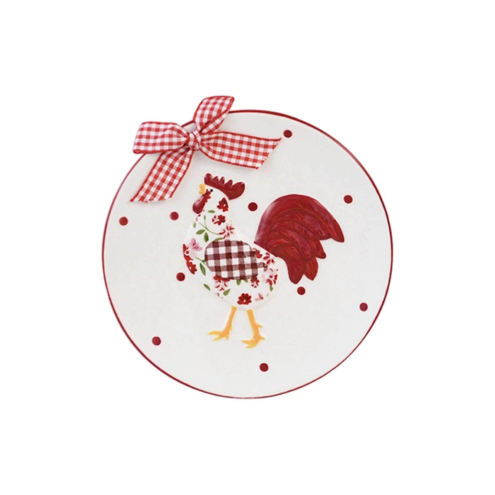 our fave Retro Red Flower Chicken Ceramic Storage Jar Creative Organiser Plate for Kitchen Spices Tea Coffee Sugar Dishwasher Safe Storage Cup