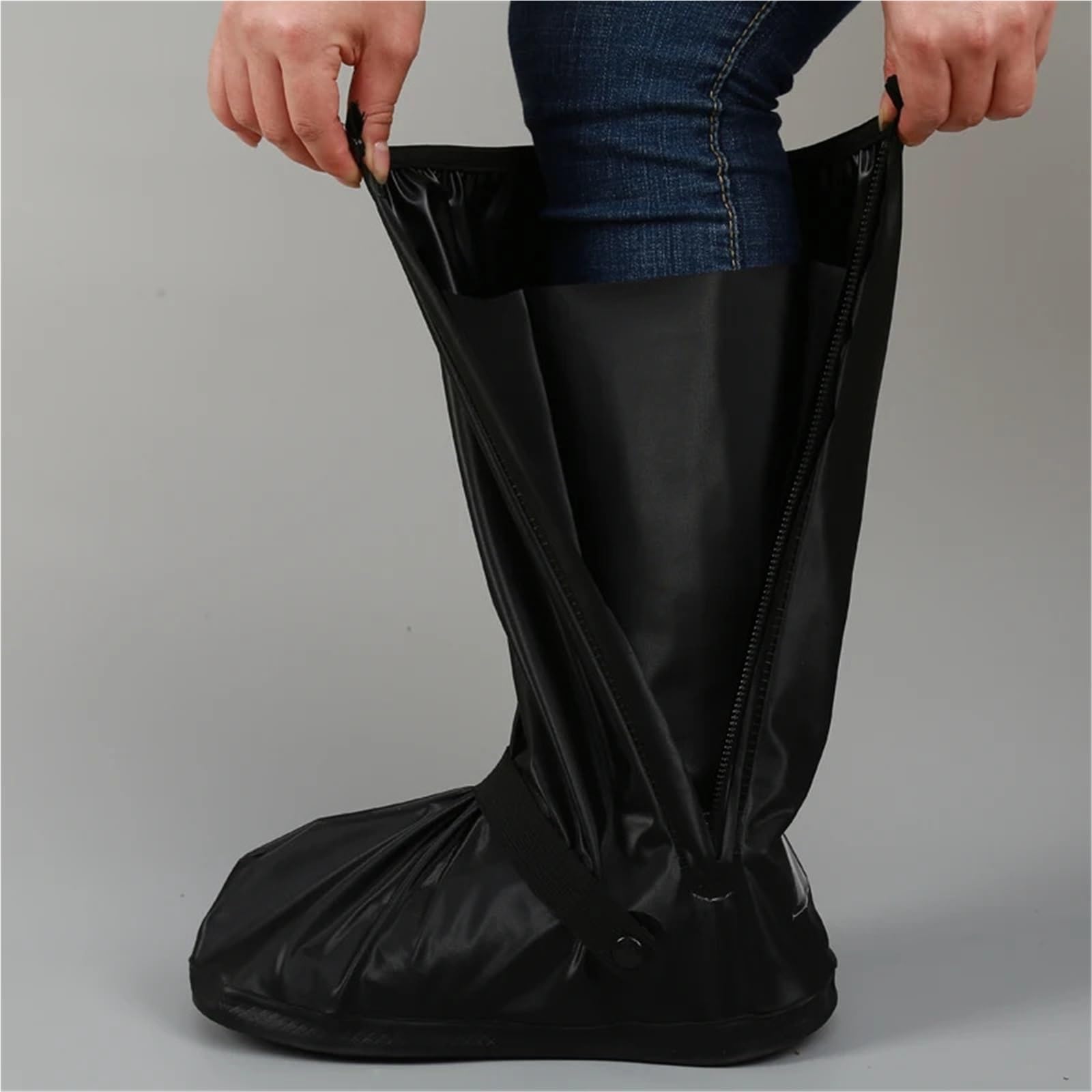 Copriscarpe da moto 3 paia impermeabili for stivali pioggia e neve antiscivolo for scooter Per La Casa