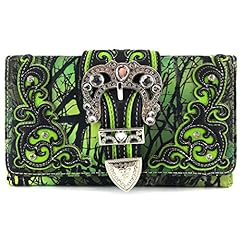 Buckle Green Wallet Only