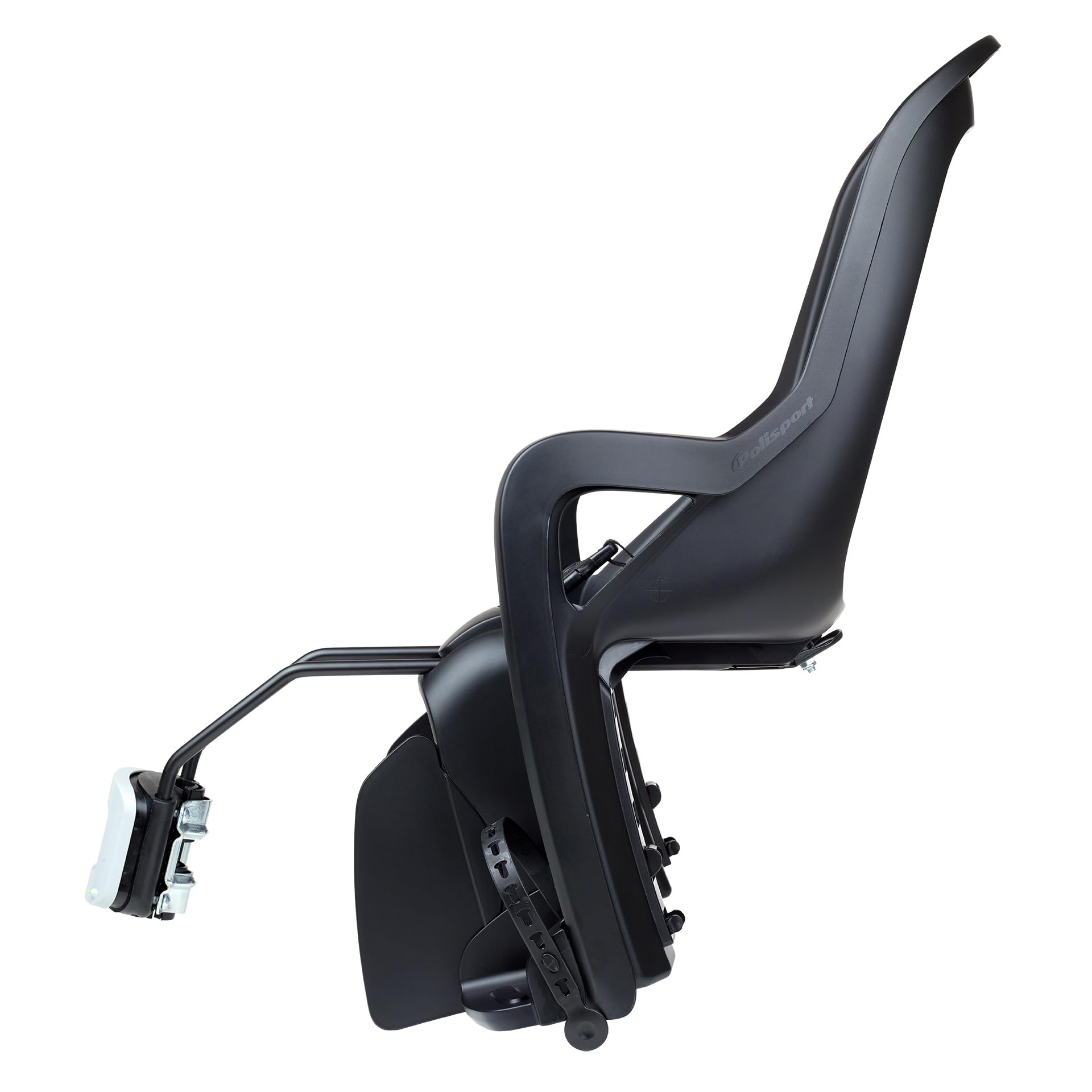 Polisport Groovy Maxi FF Fotel Trasero para Niños – Montaje En Marco, Asiento Bicicleta Infantil, 9 Meses–6 Años, MAX 22 Kg, Instalación Fácil