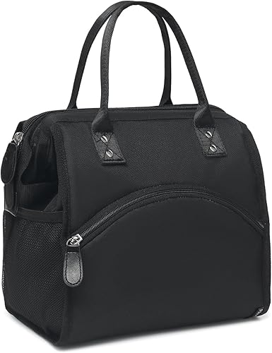 Miniatura 13 de FlowFly Fiambrera térmica para mujeres, hombres, grande y reutilizable, con asa, bolso organizador de alimentos para trabajo y viajes, cactus