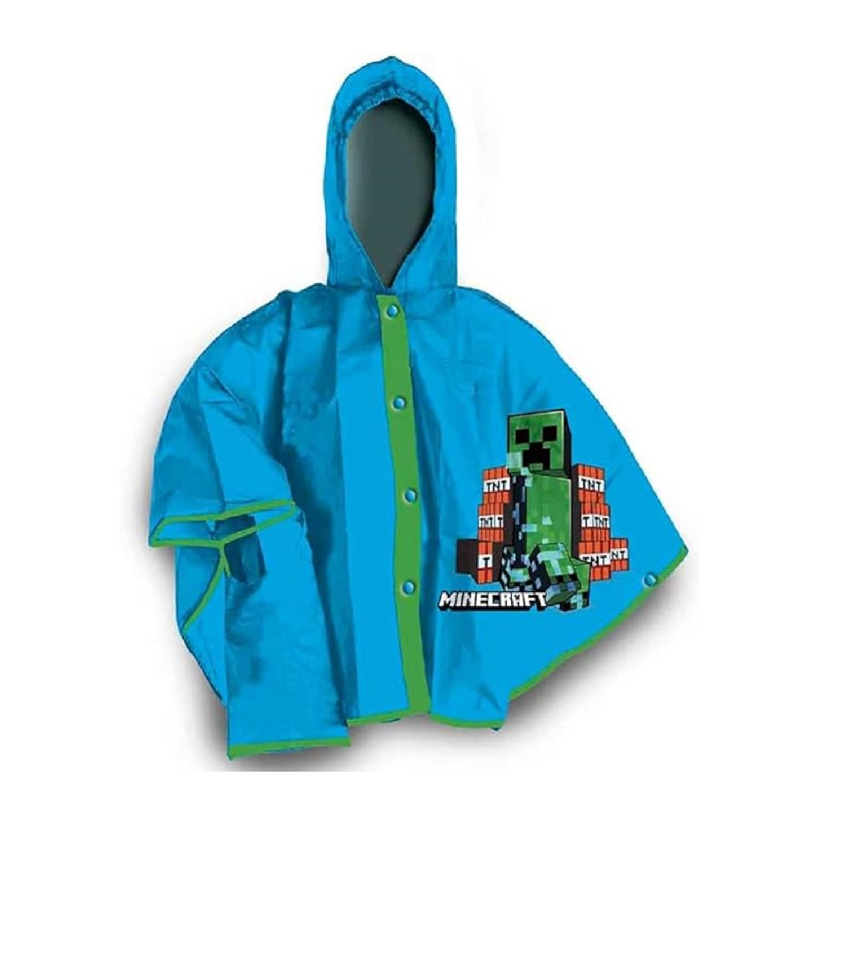 Cape de pluie imperméable coupe-vent Minecraft imperméable à l'eau, cape, anti-pluie, coupe-vent