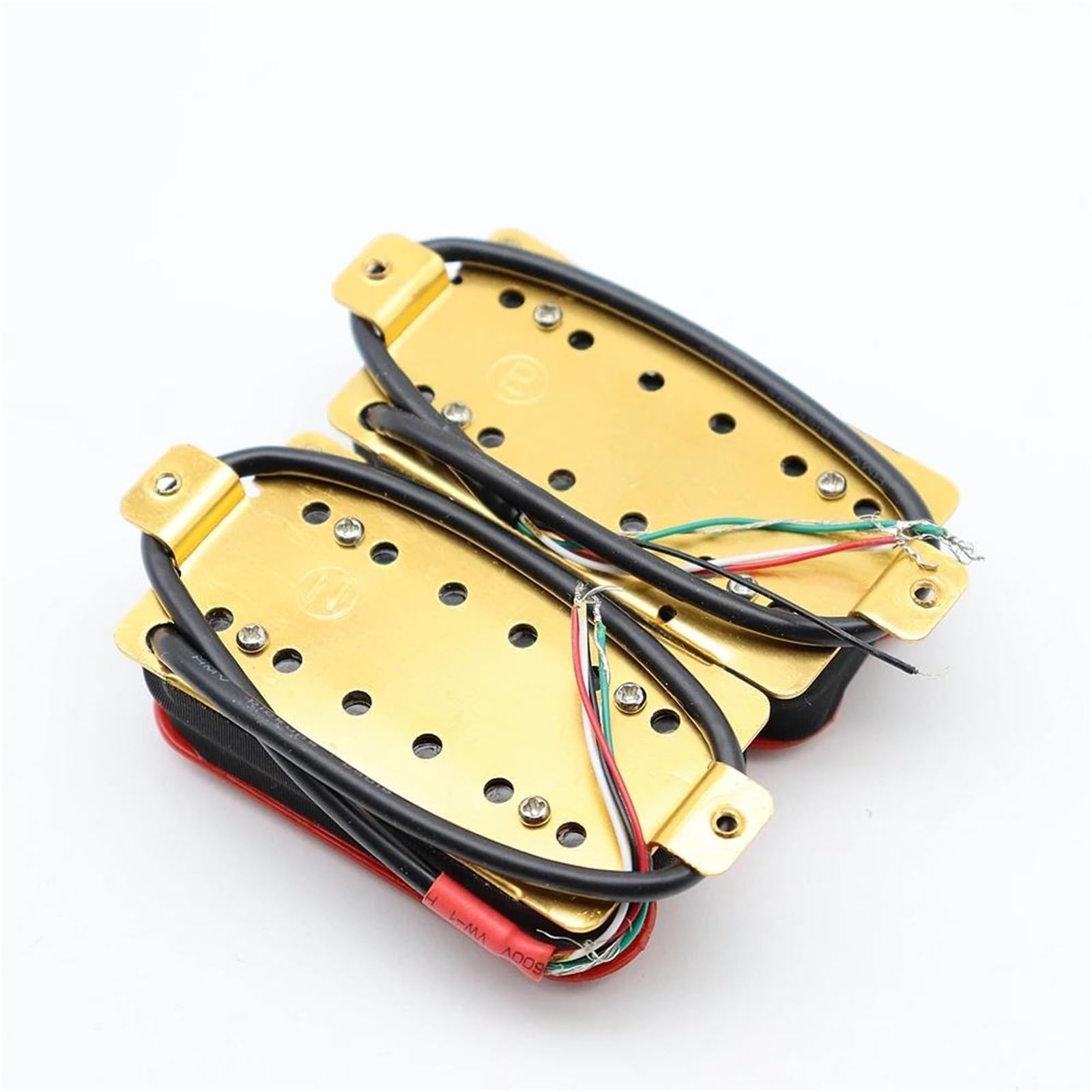Ricambi Per Pickup Di Chitarra Elettrica 1 Set Di Pickup Humbucker Per Chitarra | Stile manico a ponte per chitarra LP 5 colori(1set Blue)