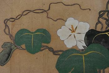 Amazon.co.jp: 複製尾形乾山夕顔図横物工芸品掛軸宝船AA-38