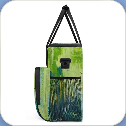 Miniatura 4 de Cafetera de pintura de paisaje abstracto Bolsa de transporte para Keurig K-Mini o K-Mini Plus K-Cup Pods Almacenamiento portátil Cafetera Bolsa de