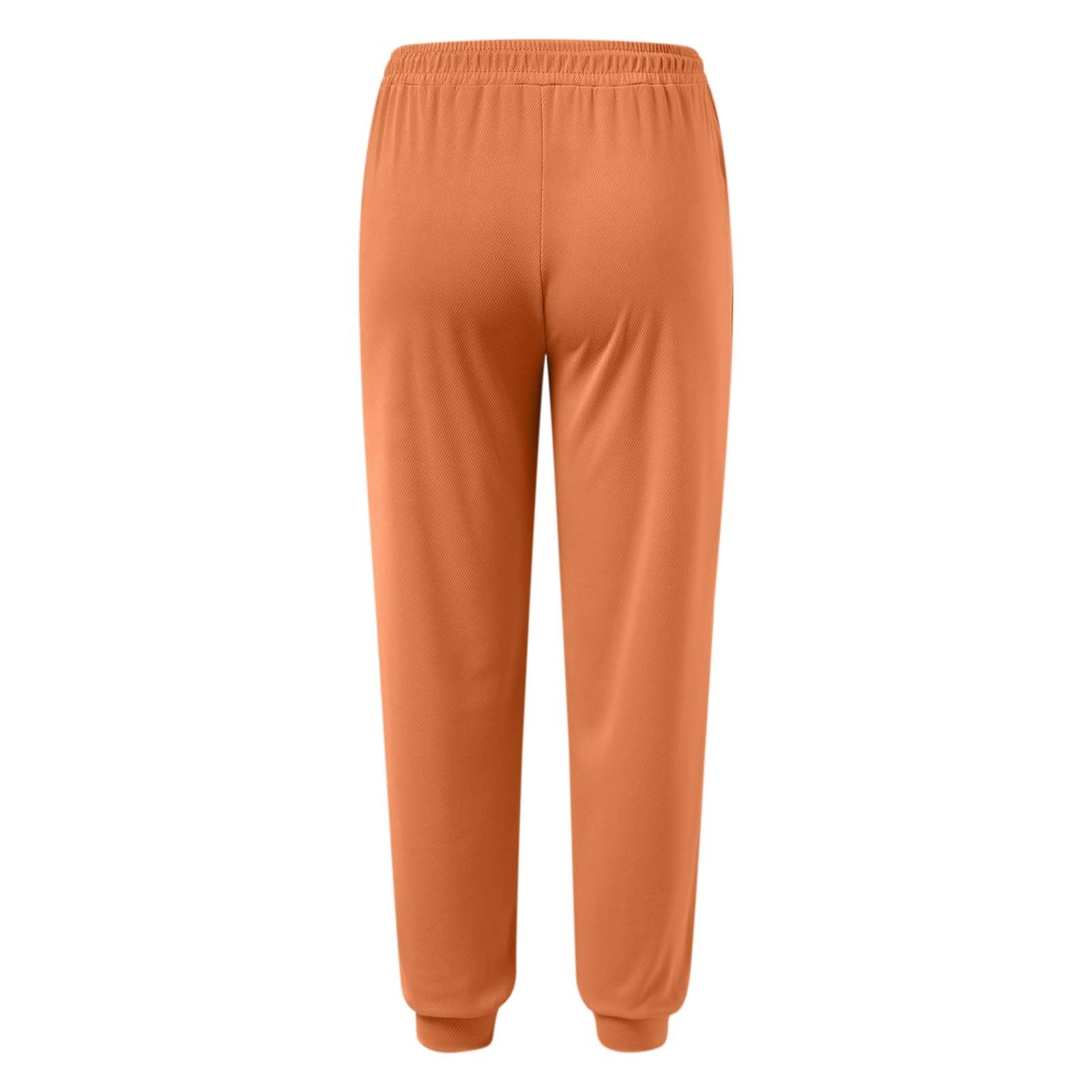 Pantalon Femme, De Sport Élastique Respirant En De Soie Glacée Pour, Avec Cordon De Serrage, Poche Zippée Et Bande De Pied, Tissu Extensible Doux