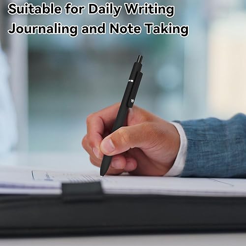 Miniatura 31 de FIOVER 4 bolígrafos para gatos, 4 bolígrafos de tinta negra de secado rápido de 0.020 in, punta fina, punta fina, bolígrafo serie de alta gama
