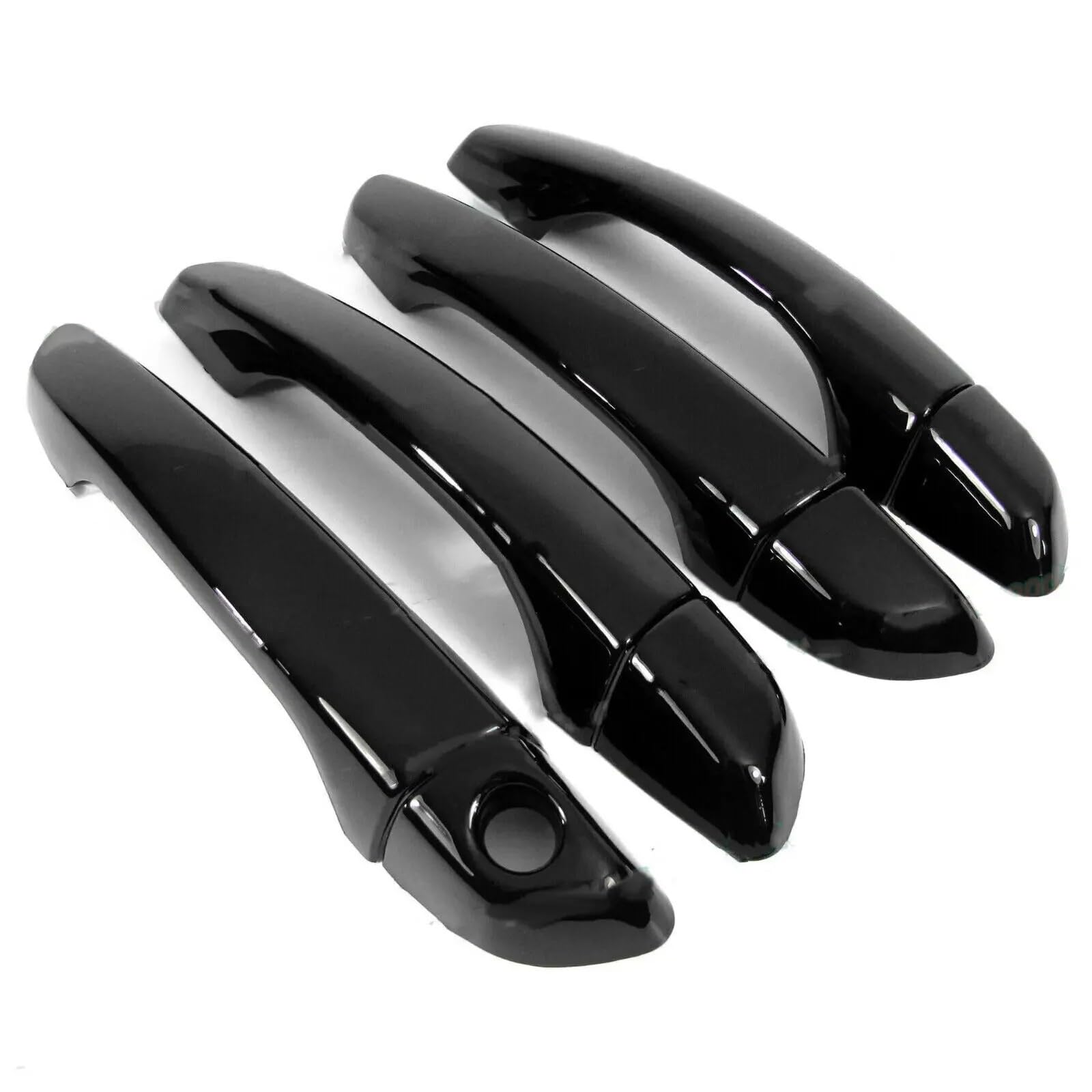 DUDUYANG Car Outside Door Handle for Hyundai for Elantra Sedan Avante 2017-2020 Carbon Fiber Style Car Door Handle Cover Sticker Trim Accessories Protect Decoration
