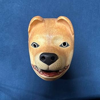 Amazon.co.jp: 能面 木彫り 犬 : おもちゃ
