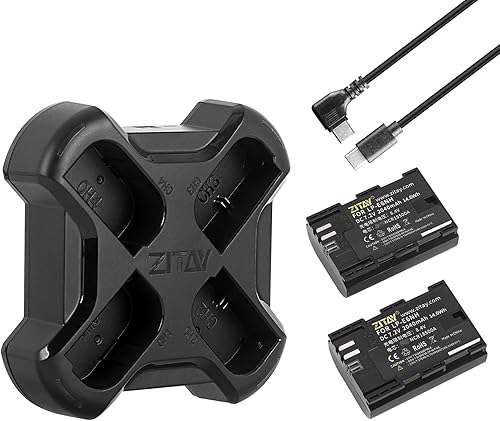 Miniatura 6 de ZITAY Batería LP-E6NH compatible con Canon 5D4 80D R7 R62 R5 bmpcc4K Canon EOS R R5 R6 EOS R6 II EOS R7 EOS 90D 60D 70D R5C Ra R5 6 7