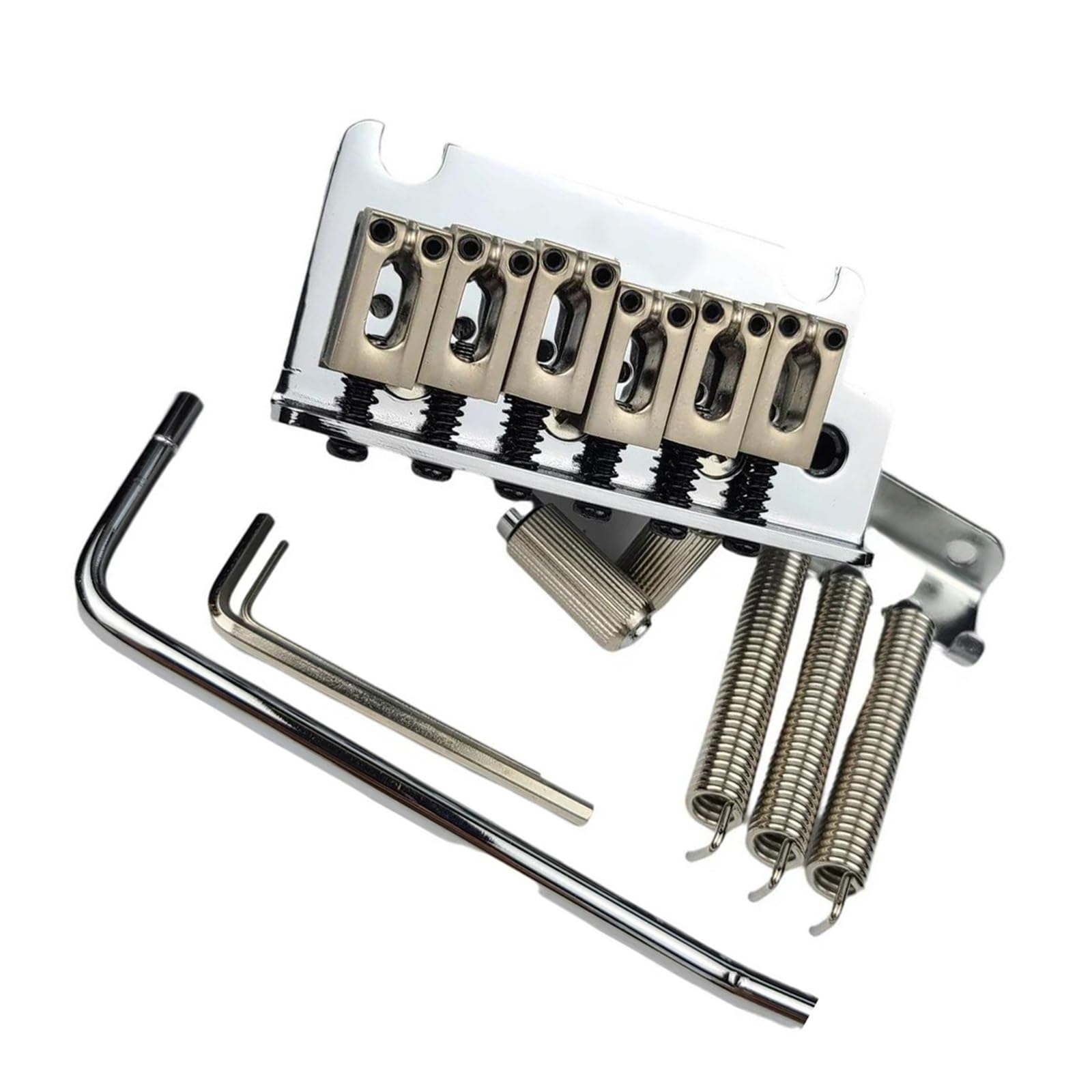 Profesjonalne Chromowane Srebrne Vintage Akcesoria Do Mostka Tremolo Do Gitary Elektrycznej